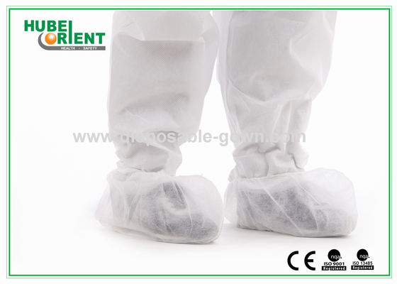 Single Use Nonwoven Shoe Cover With Elastic Opening