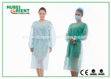 Medical Long Sleeve Disposable Gowns For Hospital