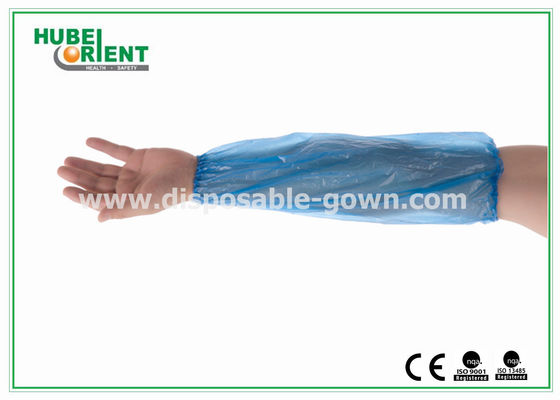 Waterproof 0.04mm PE Disposable Arm Sleeves For Hygienic Application/Free Size Arm Sleeves