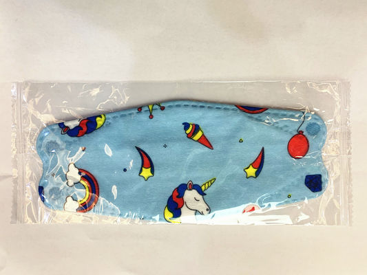 3D Kid Fish Shaped Face Mask With Cute Cartoon Printing KN95 KF94 Willow Shaped