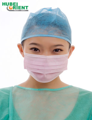 Single Use Breathable Nonwoven Face Mask With Elastic Earloop