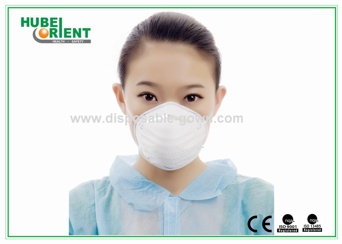 Splash Proof Hospital Disposable Face Mask For Sickness Dentists