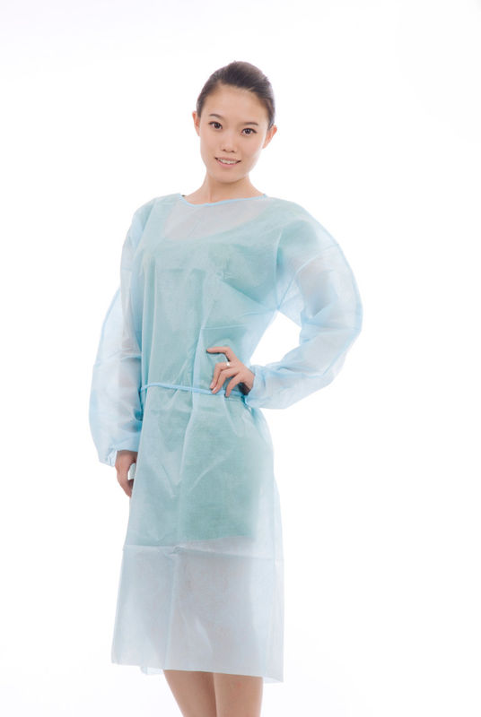 Medical Long Sleeve Disposable Gowns For Hospital