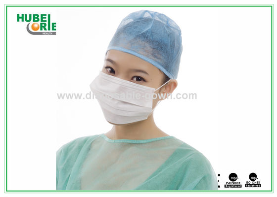 Excellent Filtration Disposable Earloop Nonwoven Face Mask For Hospital